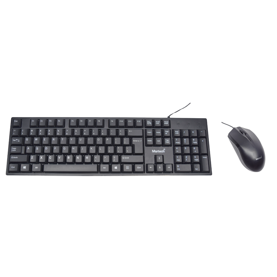 Combo teclado y ratón alámbrico